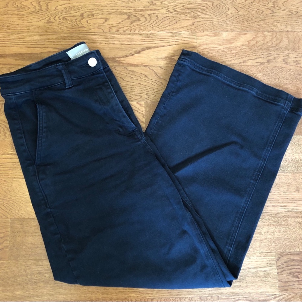 Everlane Wide Leg Crop Jeans
